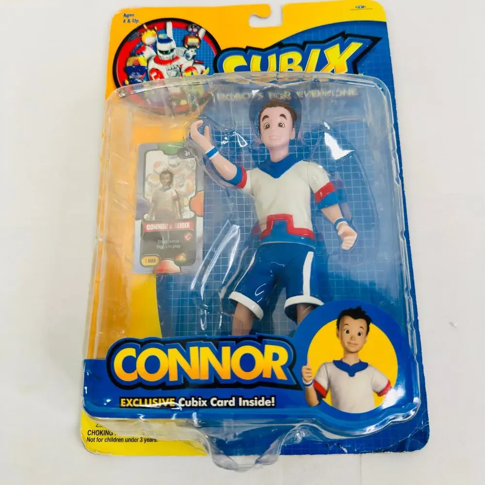 Cubix Robots for Everyone CONNOR Action Figure Toy Human Kid‎ Trendmasters